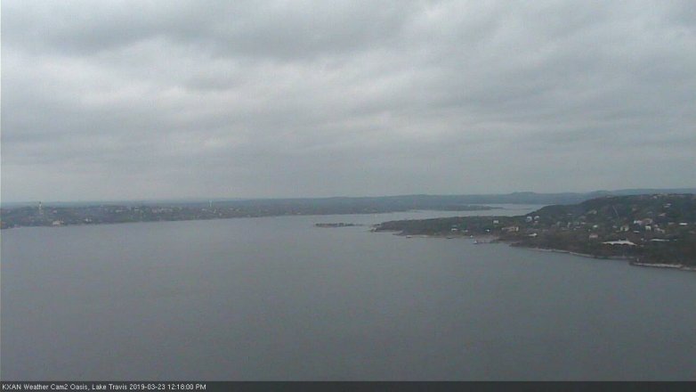 Lake Travis webcam, March 23, 2019 11:20 AM CT