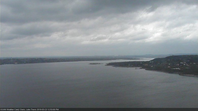 Lake Travis webcam, March 23, 2019 11:55 AM CT