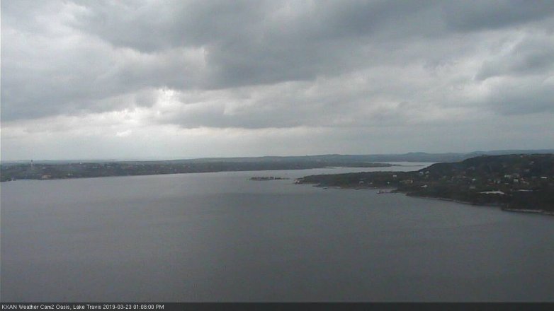 Lake Travis webcam, March 23, 2019 12:10 PM CT