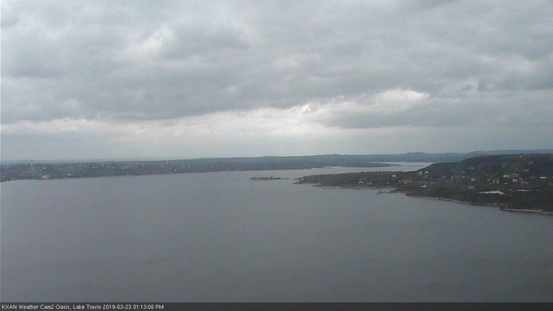 Lake Travis webcam, March 23, 2019 12:15 PM CT