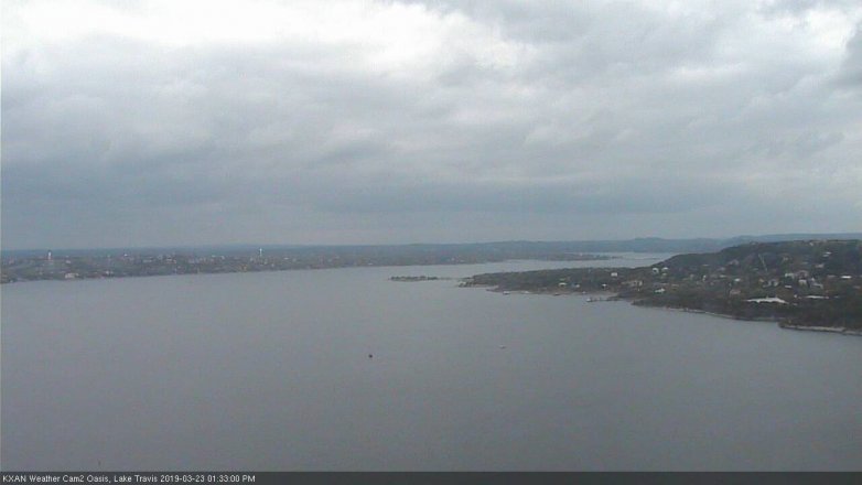 Lake Travis webcam, March 23, 2019 12:35 PM CT