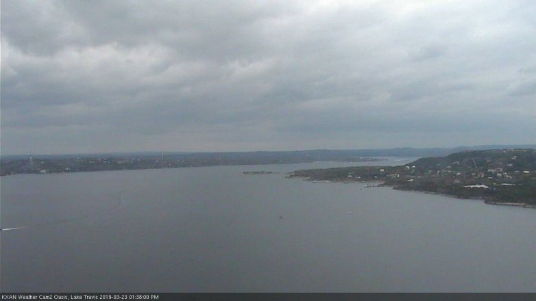 Lake Travis webcam, March 23, 2019 12:40 PM CT