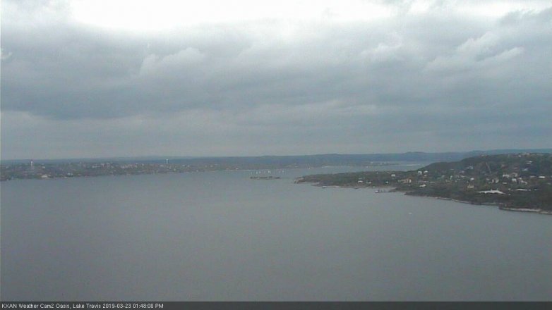 Lake Travis webcam, March 23, 2019 12:50 PM CT