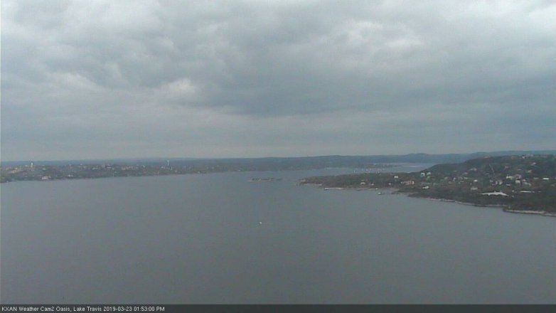 Lake Travis webcam, March 23, 2019 12:55 PM CT