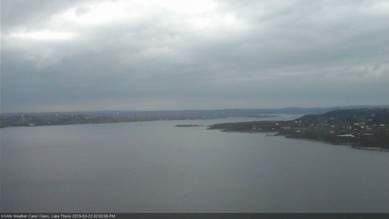 Lake Travis webcam, March 23, 2019 1:05 PM CT
