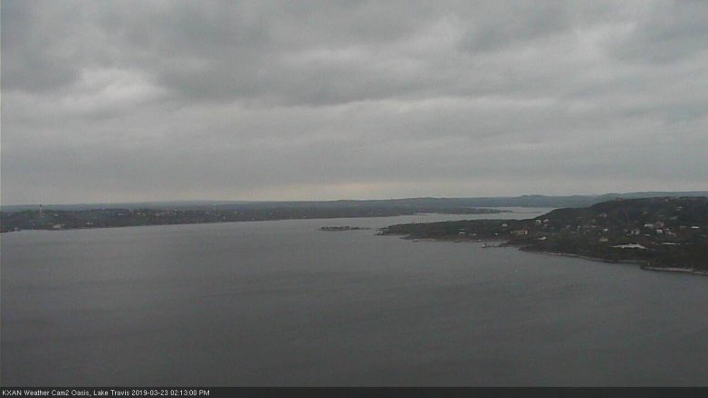 Lake Travis webcam, March 23, 2019 1:15 PM CT