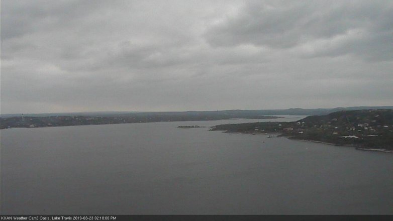 Lake Travis webcam, March 23, 2019 1:20 PM CT