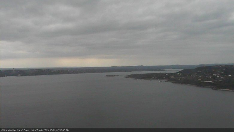 Lake Travis webcam, March 23, 2019 2:00 PM CT