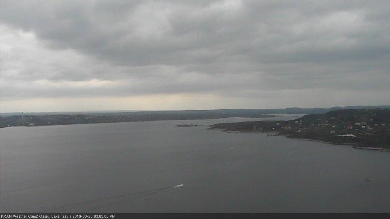 Lake Travis webcam, March 23, 2019 2:05 PM CT