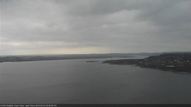 Lake Travis webcam, March 23, 2019 2:40 PM CT
