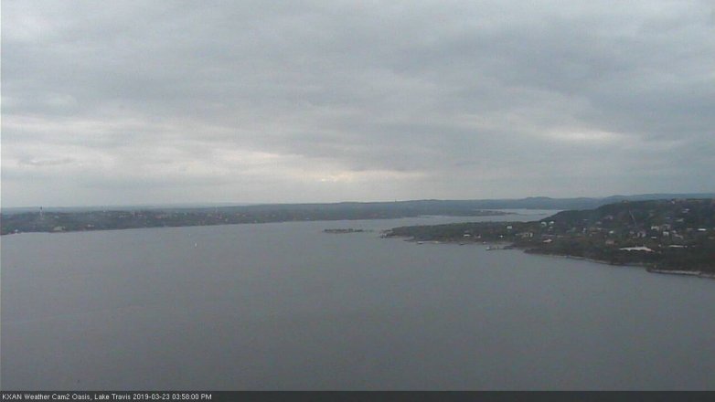 Lake Travis webcam, March 23, 2019 3:00 PM CT