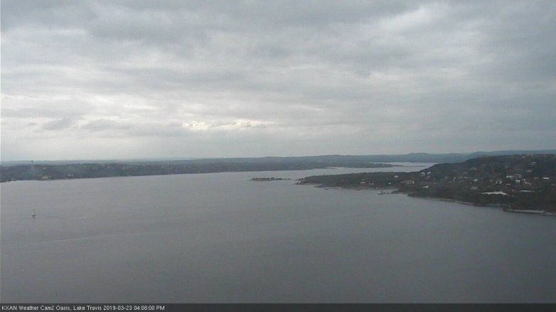 Lake Travis webcam, March 23, 2019 3:10 PM CT
