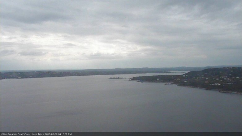 Lake Travis webcam, March 23, 2019 3:15 PM CT