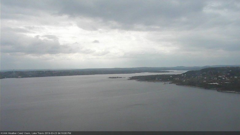 Lake Travis webcam, March 23, 2019 3:20 PM CT