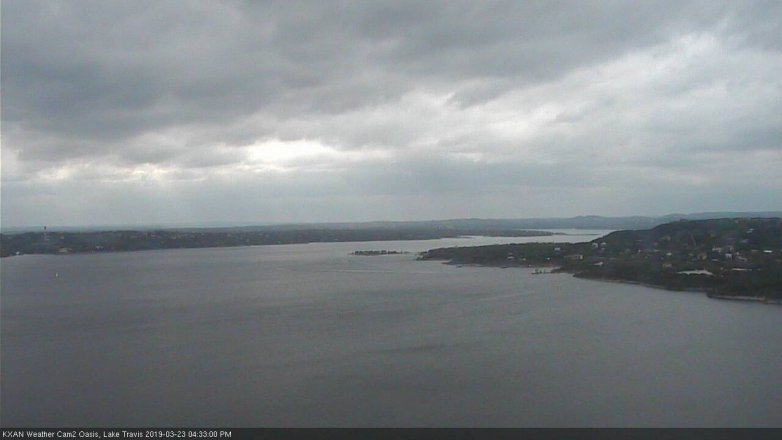 Lake Travis webcam, March 23, 2019 3:35 PM CT