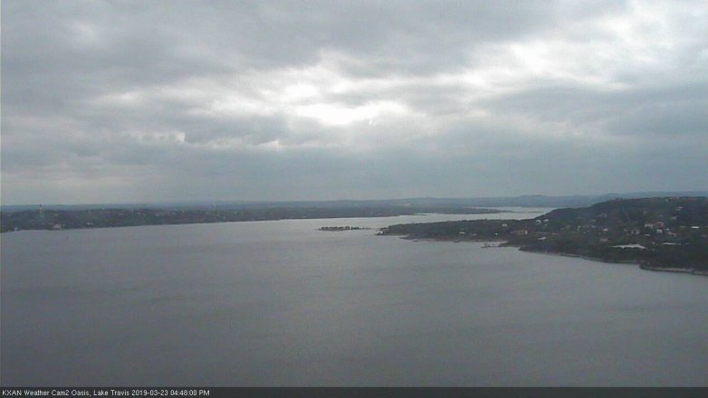 Lake Travis webcam, March 23, 2019 3:50 PM CT