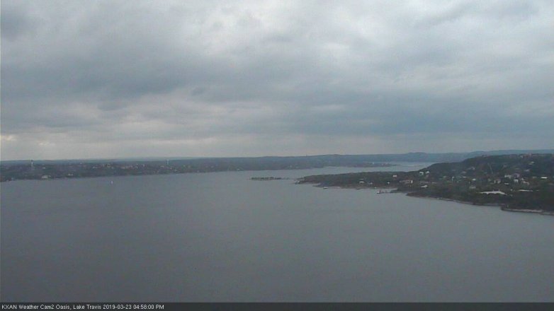 Lake Travis webcam, March 23, 2019 4:00 PM CT