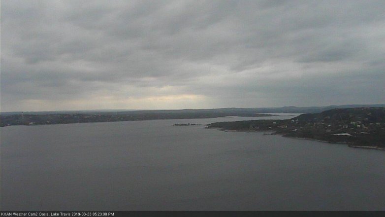 Lake Travis webcam, March 23, 2019 4:25 PM CT