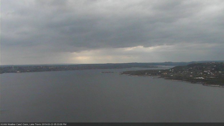 Lake Travis webcam, March 23, 2019 4:35 PM CT