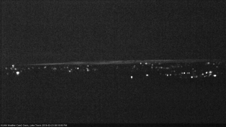 Lake Travis webcam, March 23, 2019 7:20 PM CT