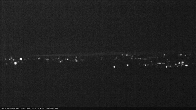 Lake Travis webcam, March 23, 2019 7:25 PM CT