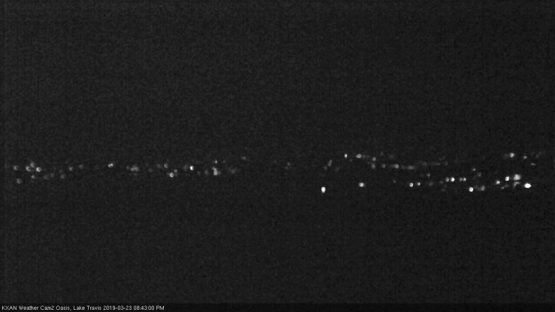 Lake Travis webcam, March 23, 2019 7:45 PM CT