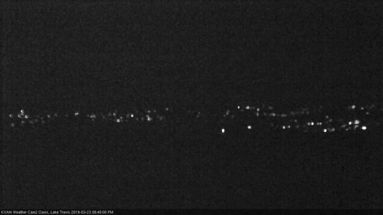 Lake Travis webcam, March 23, 2019 7:50 PM CT