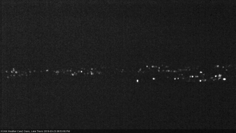 Lake Travis webcam, March 23, 2019 7:55 PM CT