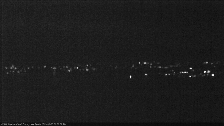 Lake Travis webcam, March 23, 2019 8:10 PM CT