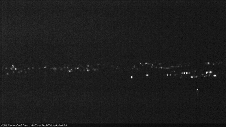 Lake Travis webcam, March 23, 2019 8:35 PM CT