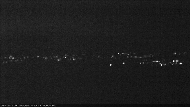 Lake Travis webcam, March 23, 2019 8:40 PM CT