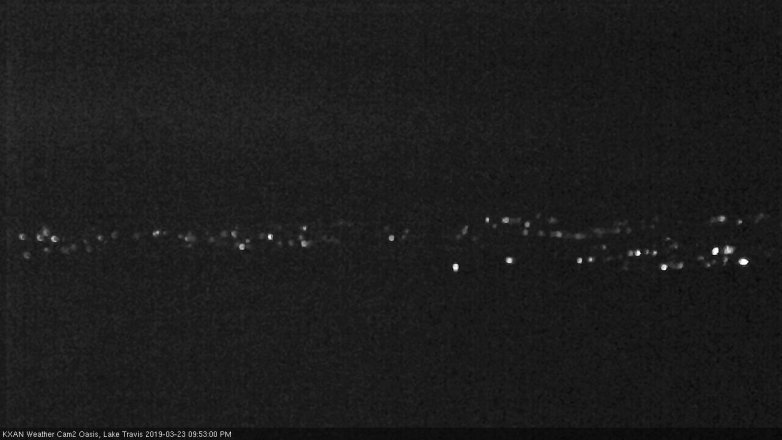 Lake Travis webcam, March 23, 2019 8:55 PM CT
