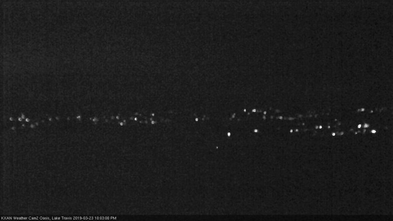 Lake Travis webcam, March 23, 2019 9:05 PM CT