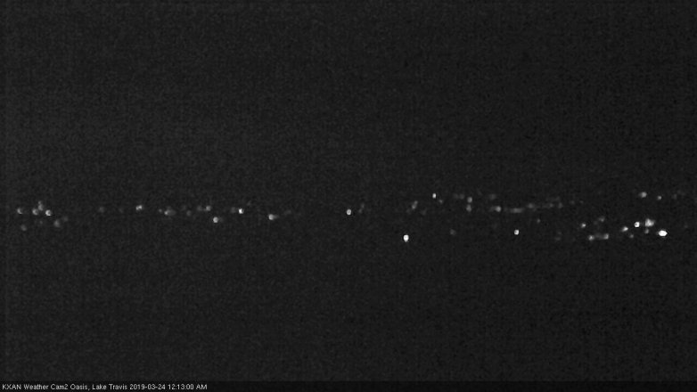 Lake Travis webcam, March 23, 2019 11:15 PM CT