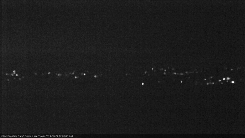 Lake Travis webcam, March 23, 2019 11:35 PM CT