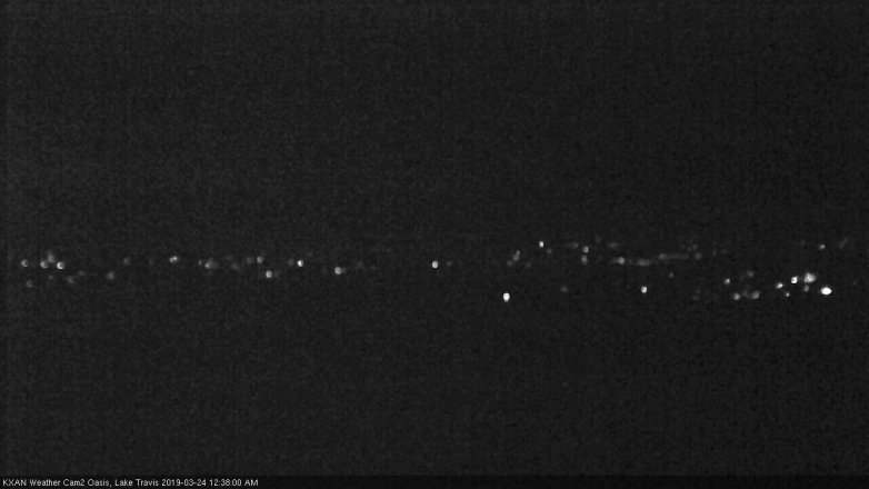 Lake Travis webcam, March 23, 2019 11:40 PM CT