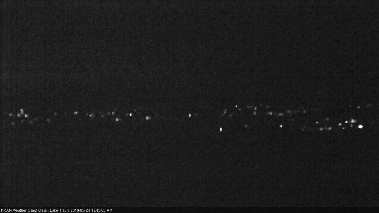 Lake Travis webcam, March 23, 2019 11:45 PM CT