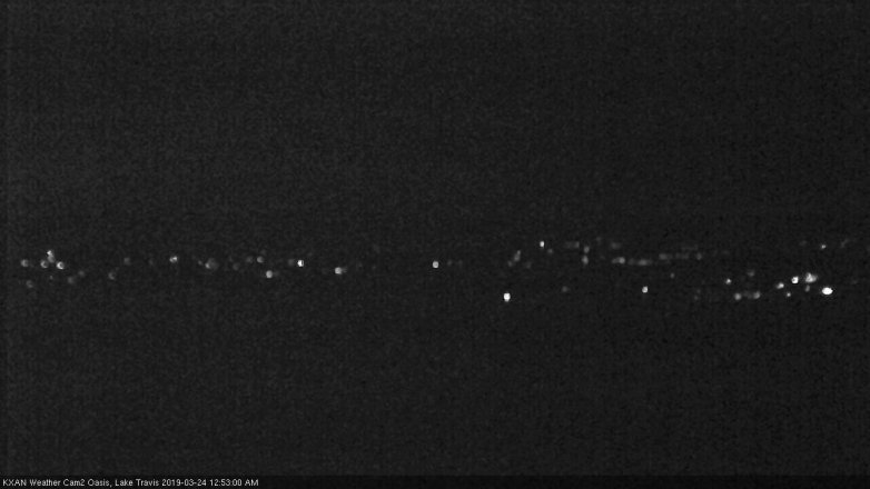 Lake Travis webcam, March 23, 2019 11:55 PM CT