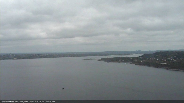 Lake Travis webcam, March 24, 2019 10:25 AM CT