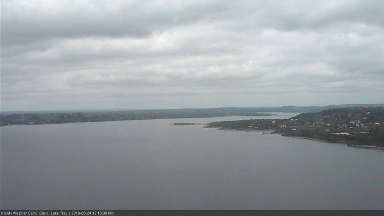 Lake Travis webcam, March 24, 2019 11:20 AM CT