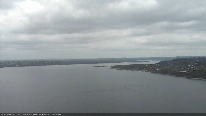 Lake Travis webcam, March 24, 2019 11:30 AM CT