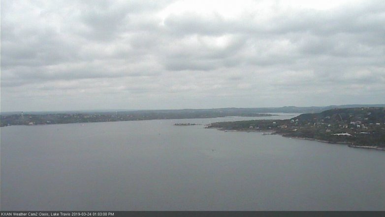 Lake Travis webcam, March 24, 2019 12:05 PM CT