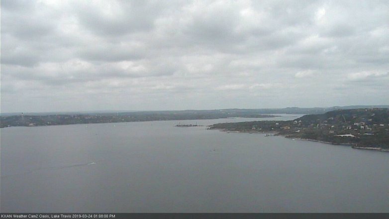 Lake Travis webcam, March 24, 2019 12:10 PM CT