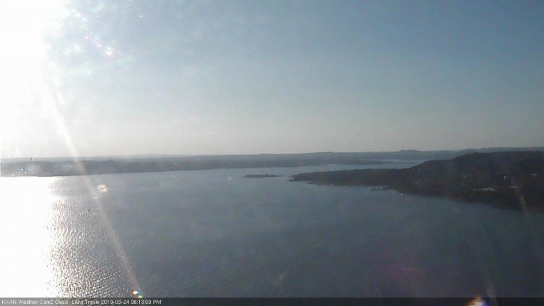 Lake Travis webcam, March 24, 2019 5:15 PM CT