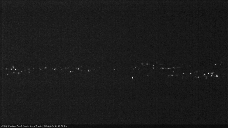 Lake Travis webcam, March 24, 2019 10:20 PM CT