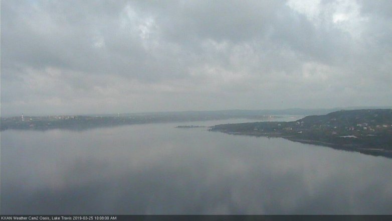 Lake Travis webcam, March 25, 2019 9:10 AM CT