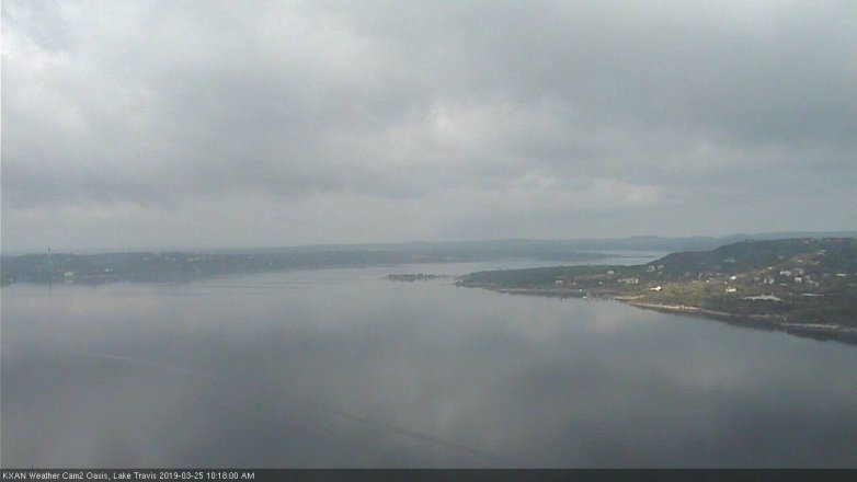 Lake Travis webcam, March 25, 2019 9:20 AM CT