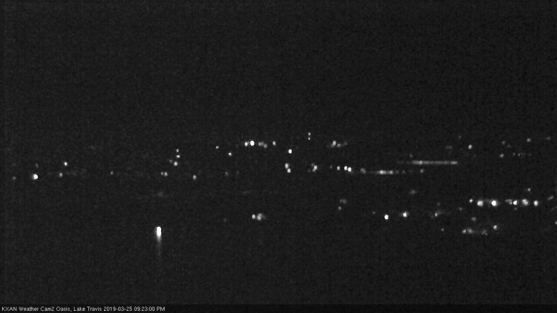 Lake Travis webcam, March 25, 2019 8:25 PM CT