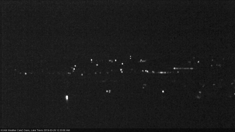 Lake Travis webcam, March 25, 2019 11:35 PM CT