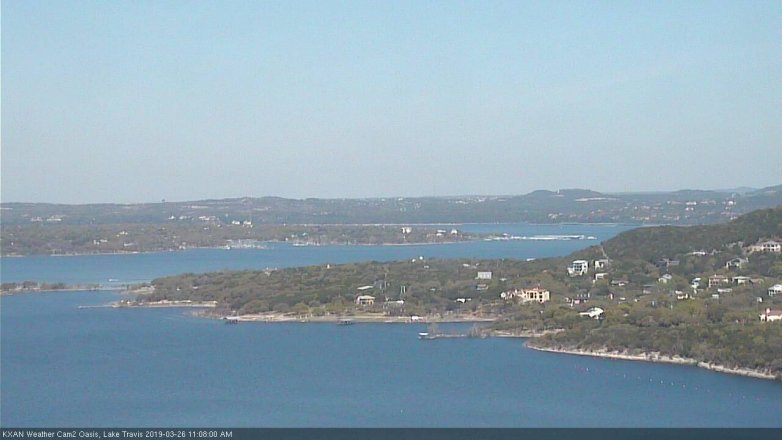 Lake Travis webcam, March 26, 2019 10:10 AM CT